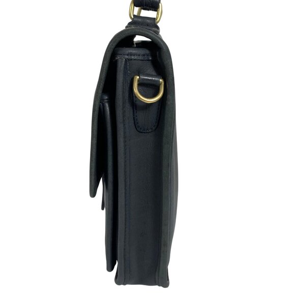 Authentic VTG Coach Station Bag + Tag 5130 RARE Navy Blue - 1997 USA *NO STRAP - Picture 4 of 12